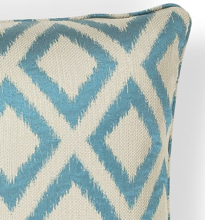 20" x 20" Polyester Turquoise Pillow