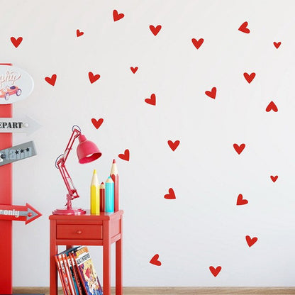Hot sale 22PCS Love Heart Home Decor Wall Sticker