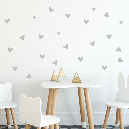 Hot sale 22PCS Love Heart Home Decor Wall Sticker