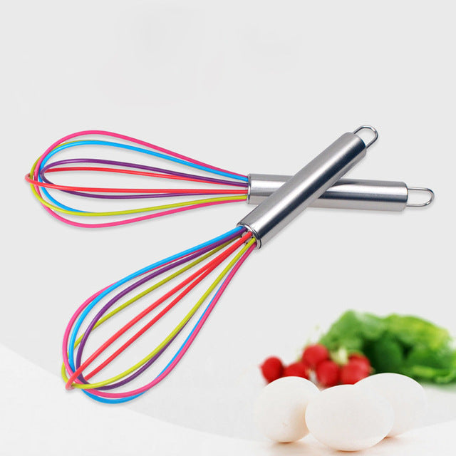 Kitchen Premium Silicone Whisk With Heat Resistant