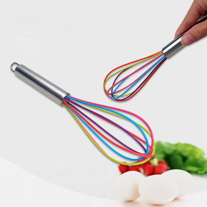 Kitchen Premium Silicone Whisk With Heat Resistant